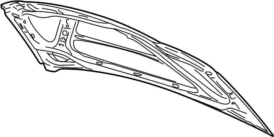 Hood Panel 1K0-823-031-J - View 6