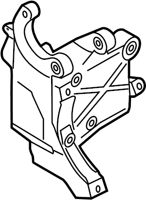 Mount Bracket 059-145-169-BL - View 8