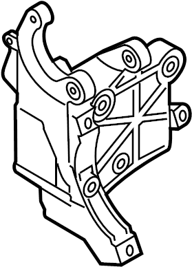 Mount Bracket 059-145-169-BL - View 5