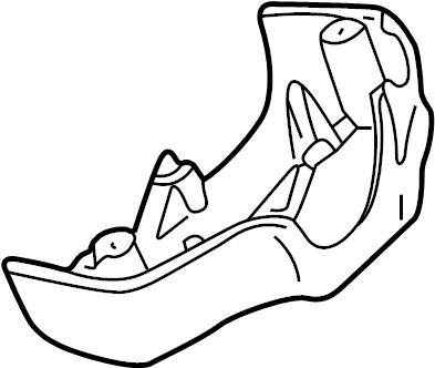 Lower Column Cover 1E0-953-516-A-1QA - View 2