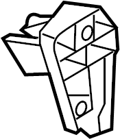 Hood Release Handle Bracket 6R1-823-633 - View 20