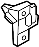 Hood Release Handle Bracket 6R1-823-633 - View 24