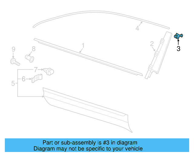 Applique Rivet 6R0-839-829-D - View 25