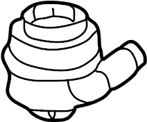 Engine Crankcase Vent Valve 06A-103-465 - View 2