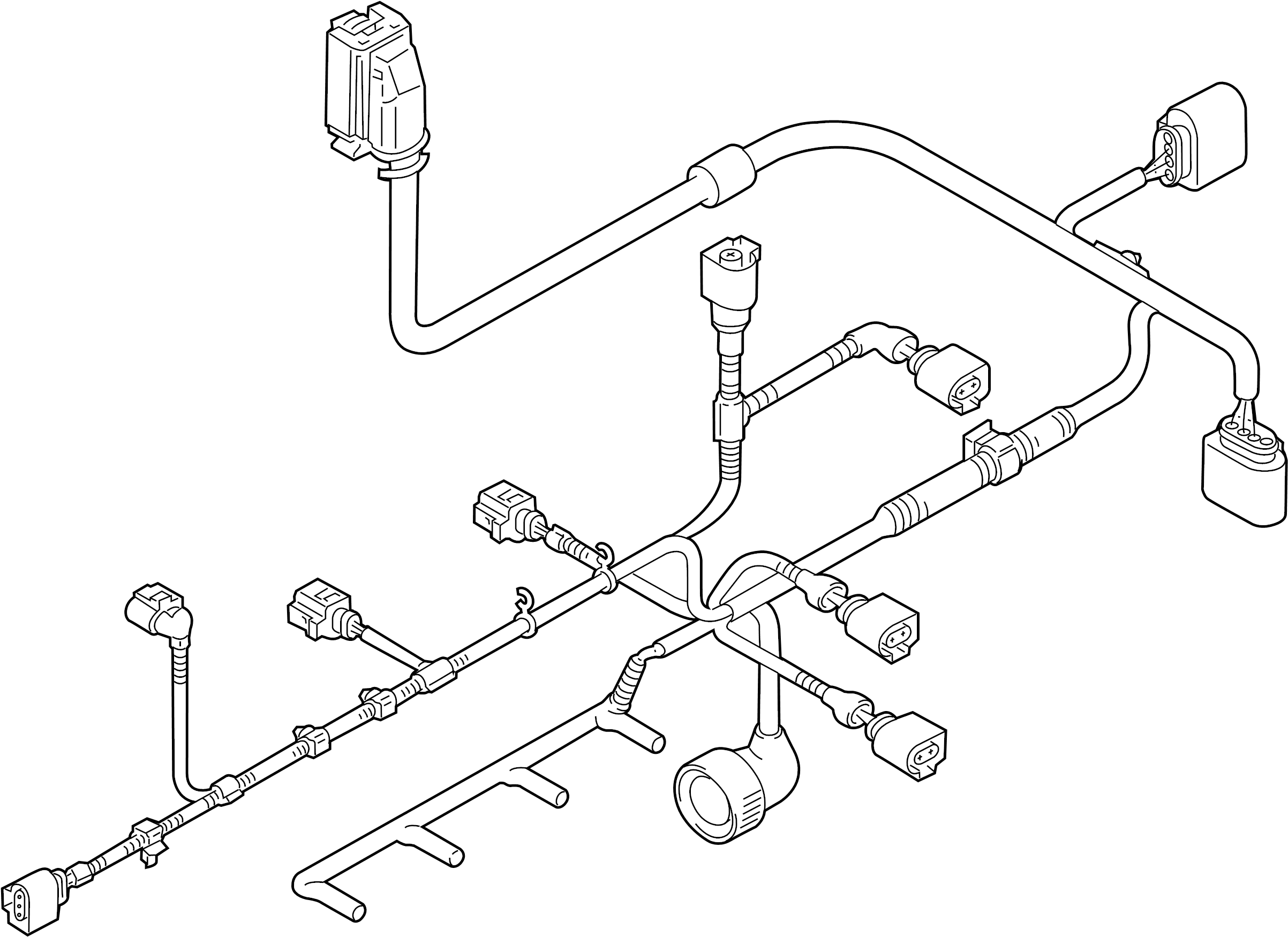 Engine Harness 03L-972-619-AQ - View 2