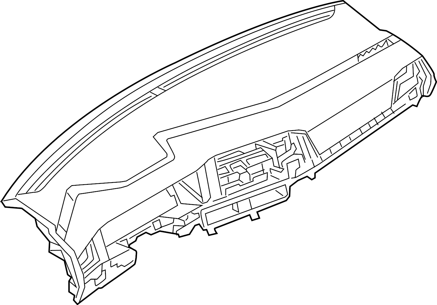 Instrument Panel 17B-857-003-E-RA3 - View 3