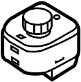 Mirror Switch 1K0-959-565-J-REH - View 4