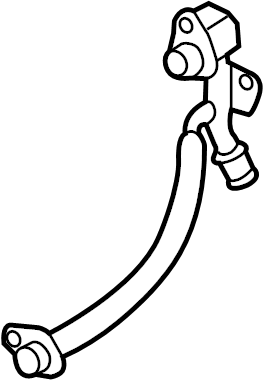 Water Inlet Pipe 06K-121-497-BD - View 2