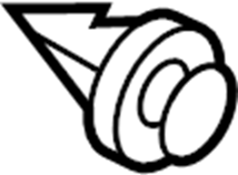 Door Trim Panel Clip 3CN-868-243