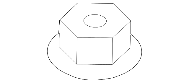 Mount Bracket Nut N-015-082-10 - View 111