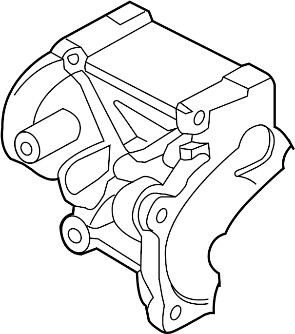 Engine Water Pump Housing 06H-121-111-R