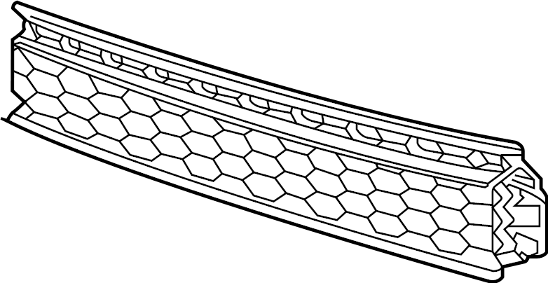 Lower Grille 561-853-677-M-9B9