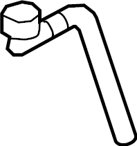 Drain Hose 5Q0-129-637-C - View 4