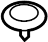 Windshield Washer Hose Grommet 1J0-955-998-C - View 20