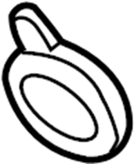 Windshield Washer Hose Grommet 1J0-955-998-C - View 5