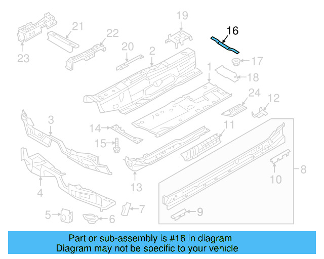 Rear Reinforced 5Q0-802-128 - View 7