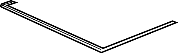 Rear Glass Lower Seal 3G9-877-297 - View 4