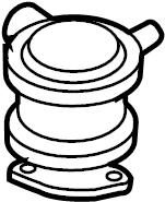 Secondary Air Injection Pump Check Valve 06J-131-097-D