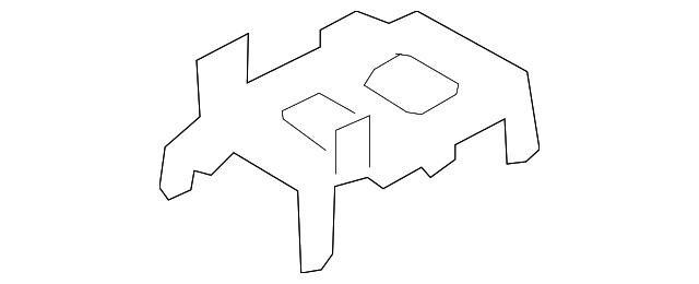 Center Plate Retainer Plate 5Q0-861-374-C - View 3