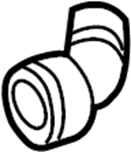 Upper Hose Coupling 1C0-122-291 - View 14