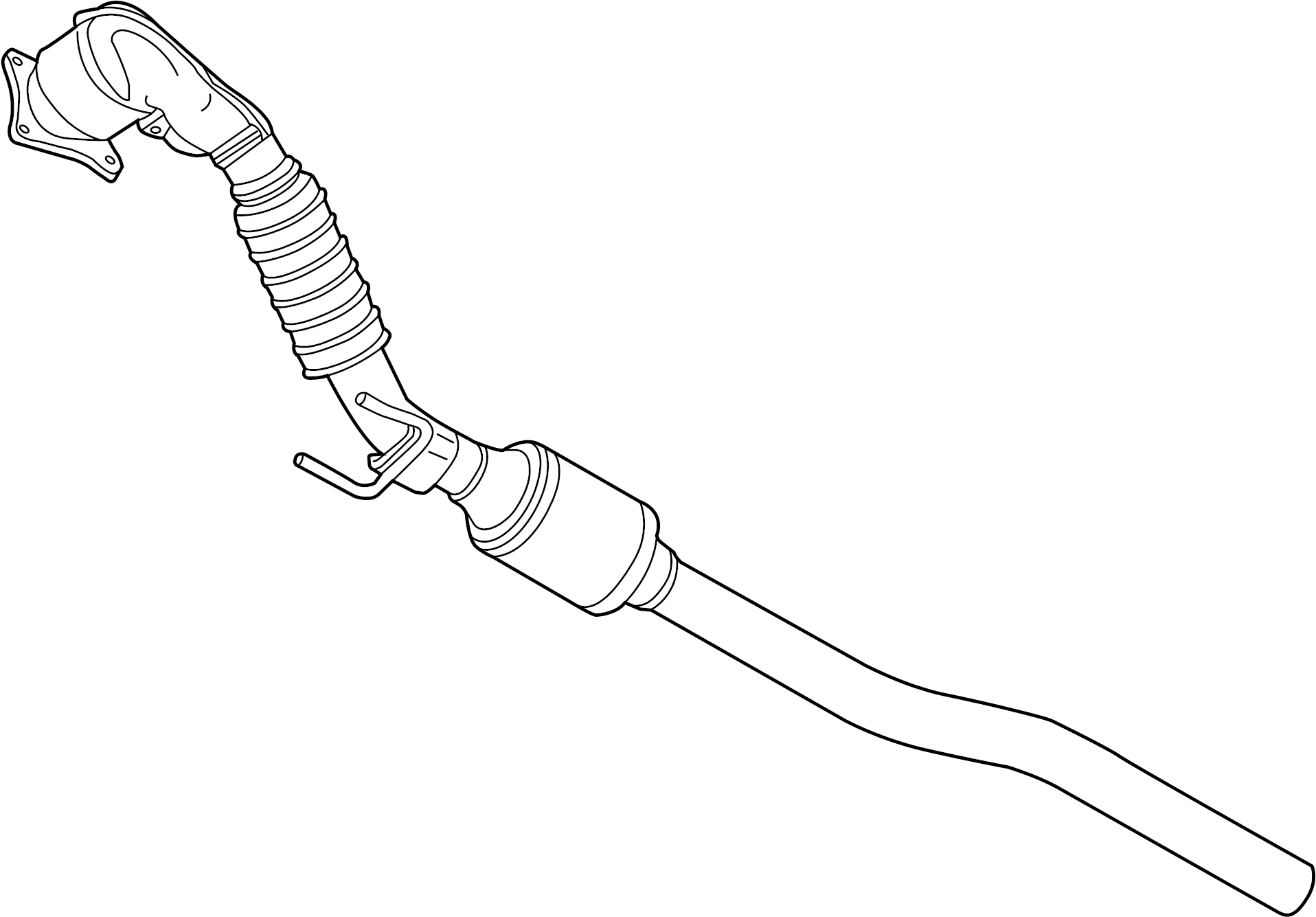 Converter & Pipe 1K0-254-512-PX