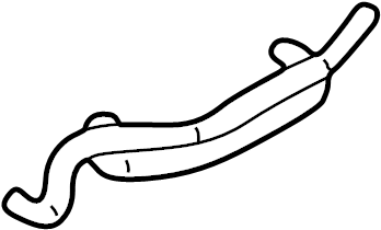 Engine Coolant Hose 1J0-121-086-R - View 2
