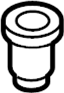 Washer Pump Plug 444-955-647 - View 4