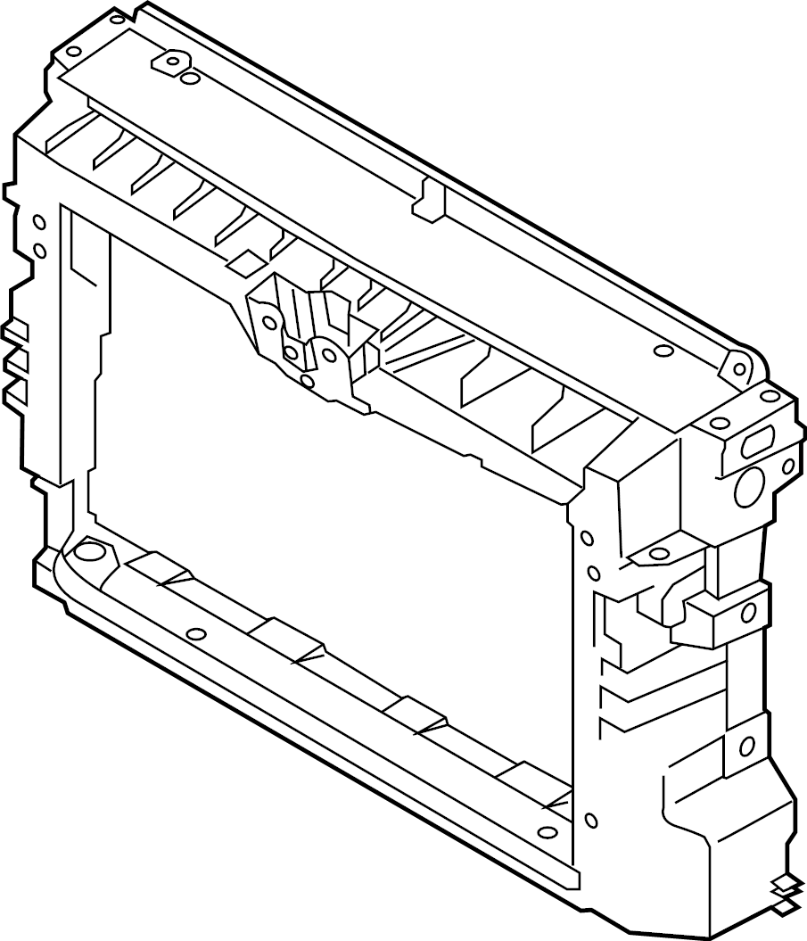 Radiator Support 561-805-588-F-9B9
