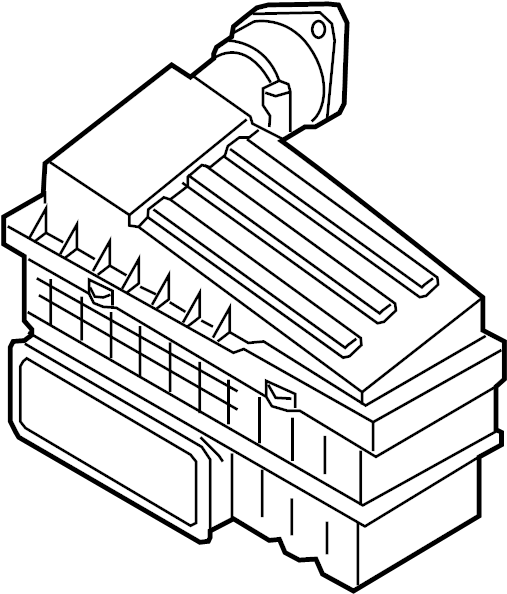 Air Cleaner Assembly 5Q0-129-607-BB - View 2