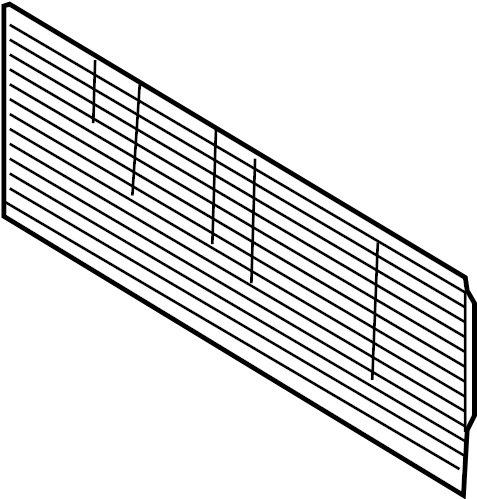 Air Grille 1K0-820-746 - View 3