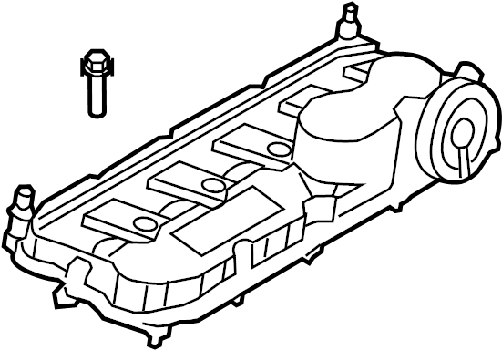 Engine Valve Cover 07K-103-469-M - View 3