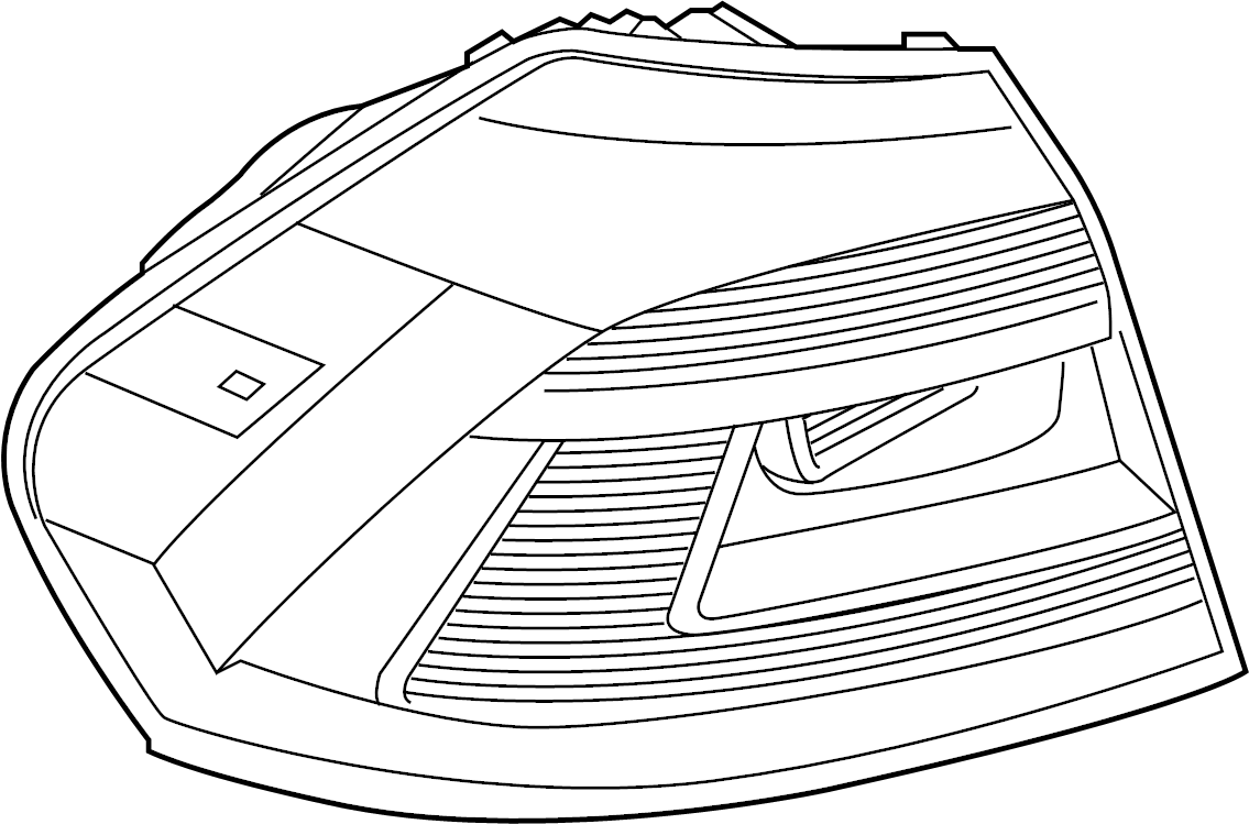 Tail Lamp Assembly 561-945-095-N - View 2