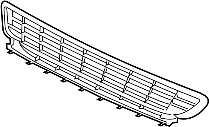 Center Grille 5G0-853-677-G-041