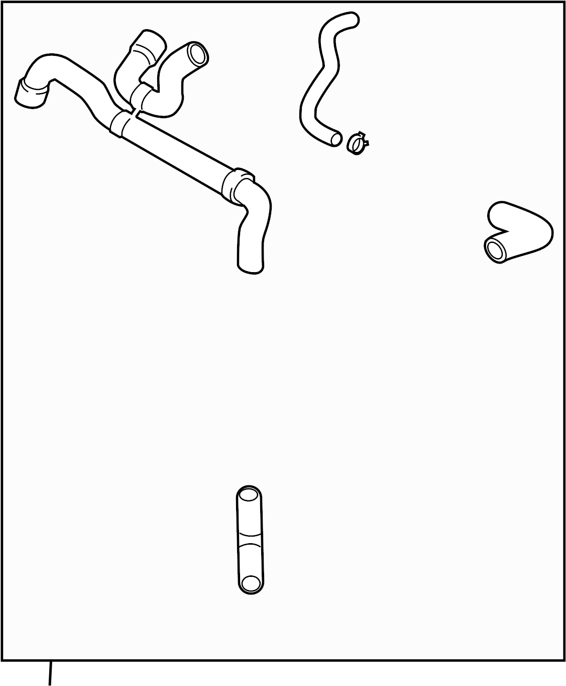 Hose Assembly 1K0-121-049-CM