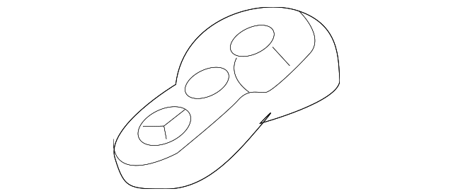 Keyless Entry Transmitter 1J0-959-753-DC - View 2