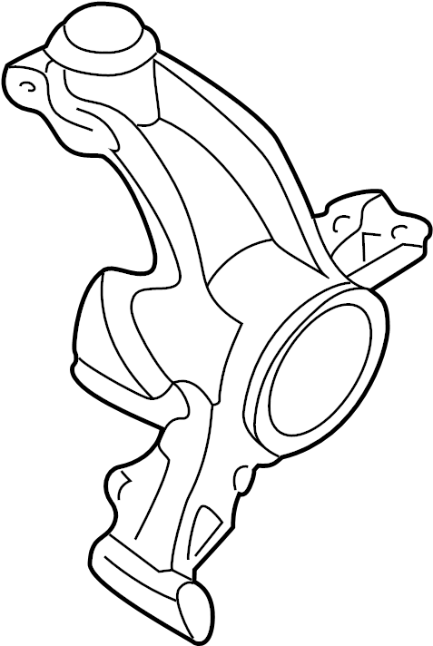 Knuckle 1J0-407-255-AH - View 2