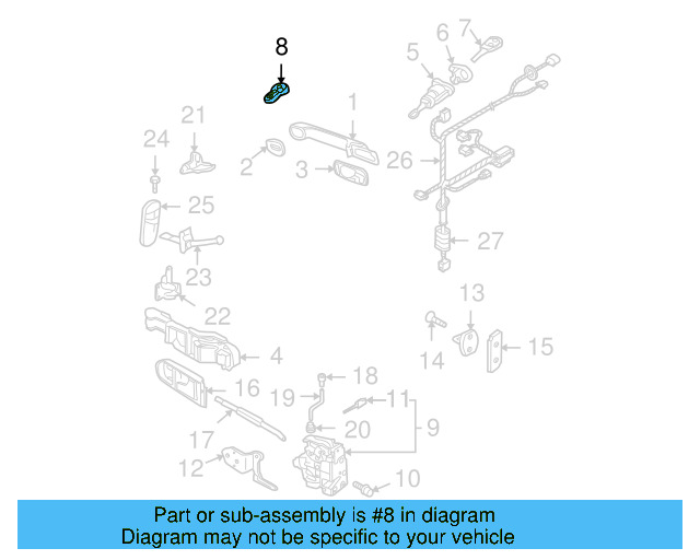Keyless Entry Transmitter 1J0-959-753-DC - View 11