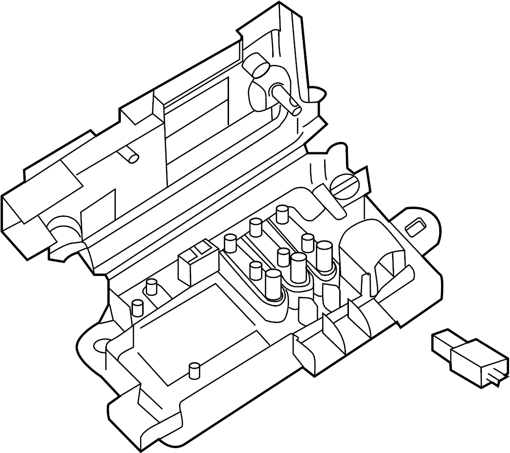 Fuse & Relay Box 3C0-937-548 - View 3