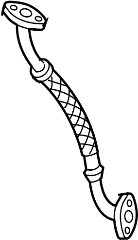 Turbocharger Oil Line 06A-145-735-AA - View 7