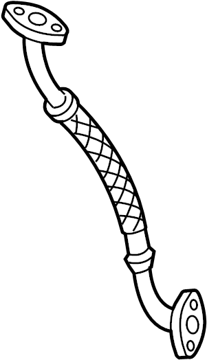 Turbocharger Oil Line 06A-145-735-AA - View 4