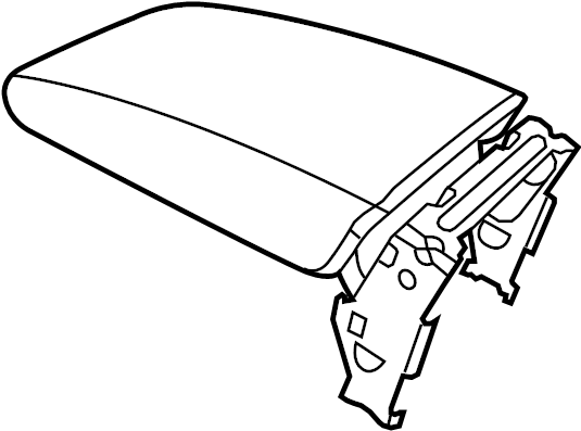 Armrest 561-864-207-S-85T - View 2