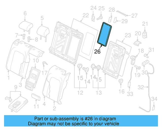 Frame Trim 5G0-885-219-A-82V - View 12