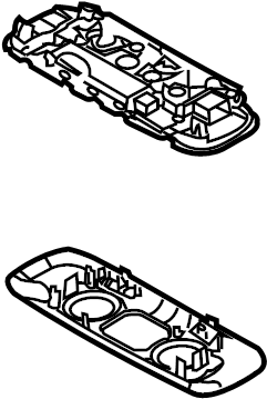 Rear O'head Lamp 3C0-947-291-F-Y20 - View 3
