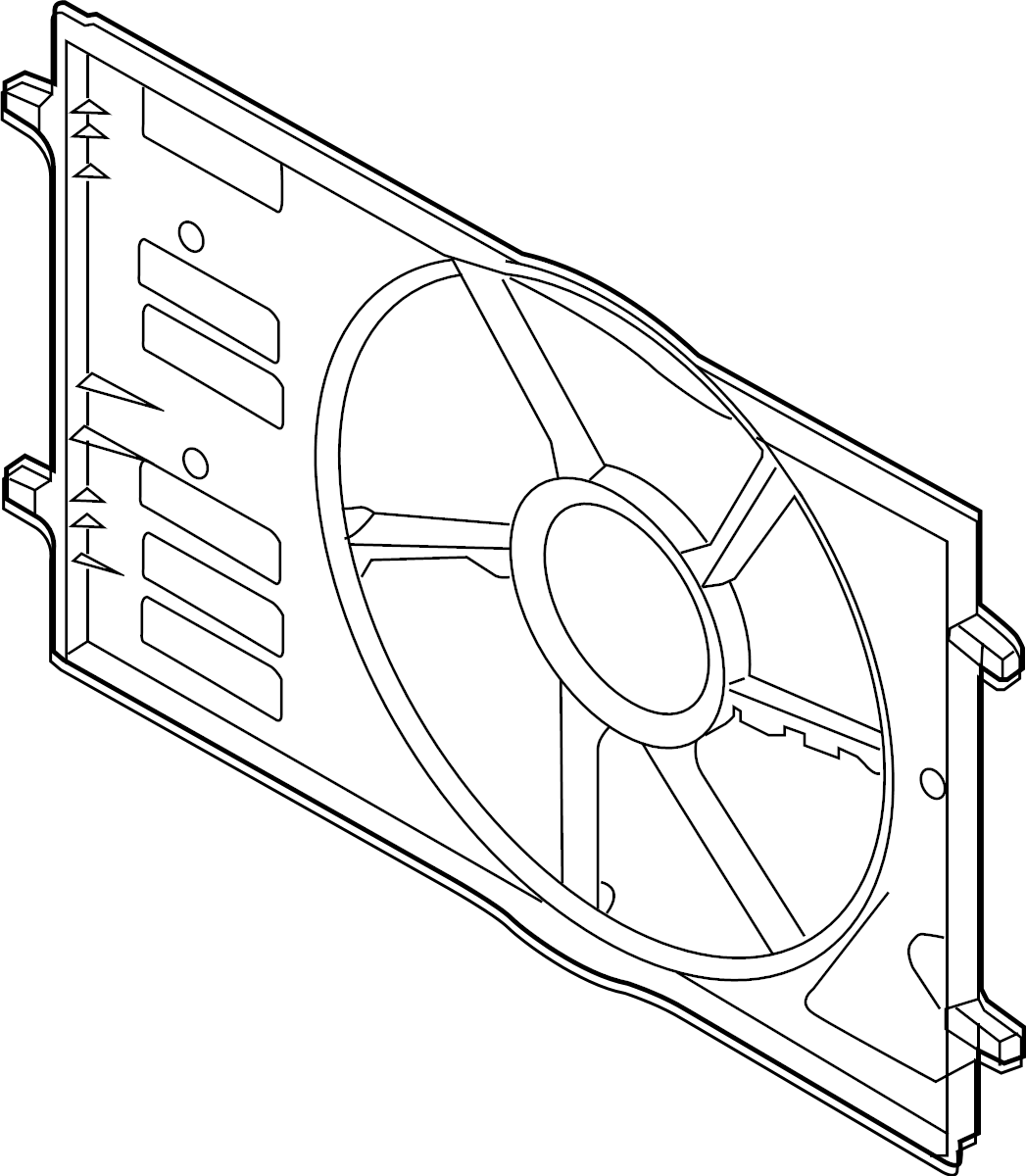 Fan Shroud 5Q0-121-205-AQ - View 2