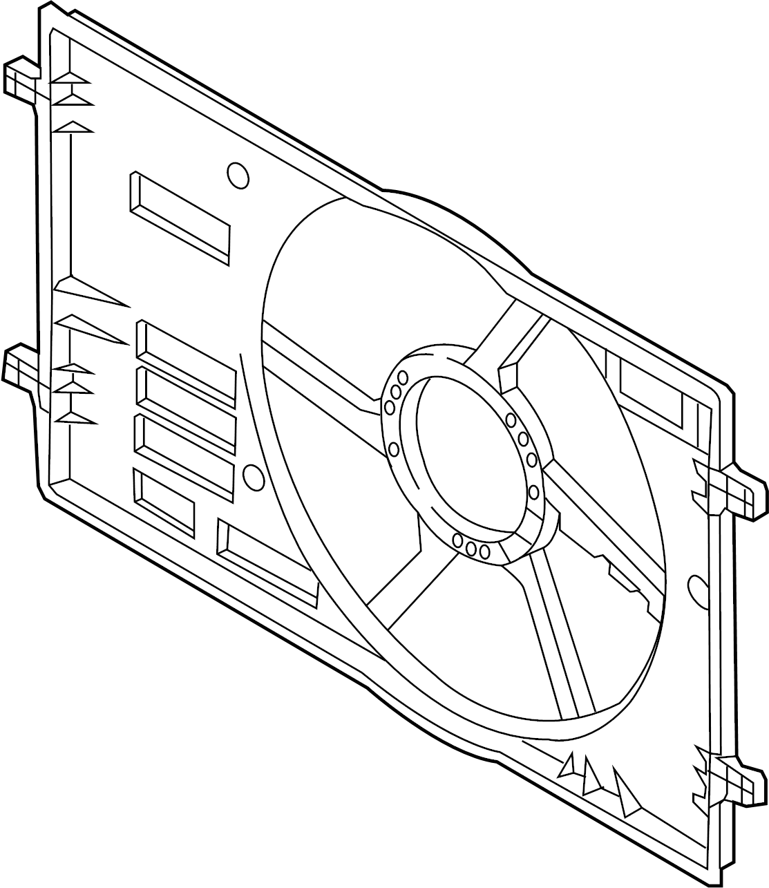 Fan Shroud 5Q0-121-205-AQ - View 4