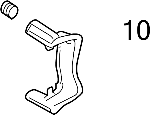 Caliper Mount Bushing Kit 5K0-698-470 - View 3