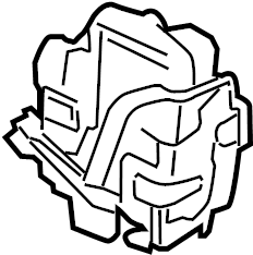 Lock Actuator 5N0-839-015-S - View 3