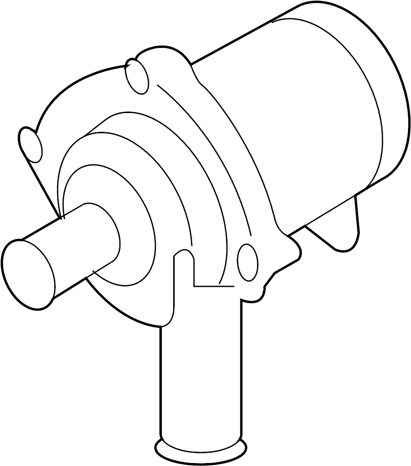 Engine Auxiliary Water Pump 7L0-965-561-L - View 5