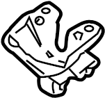 Rear Bracket 1K0-253-144-AT - View 12