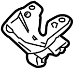 Rear Bracket 1K0-253-144-AT - View 10